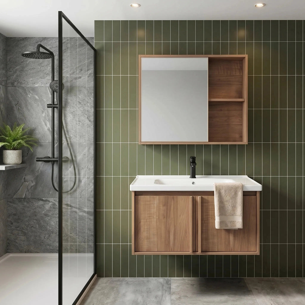 Set Di Mobili Da Bagno Con Lavabo Gama T25023 Hhl 70cm