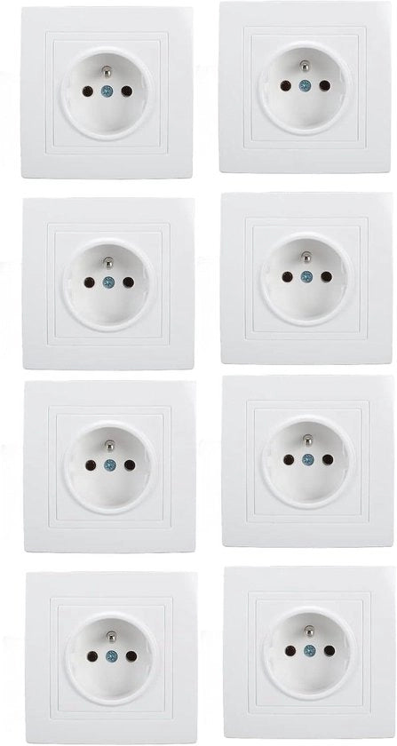 8 pezzi di interruttori di sicurezza per uso domestico - sicuri per bambini e resistenti all'usura