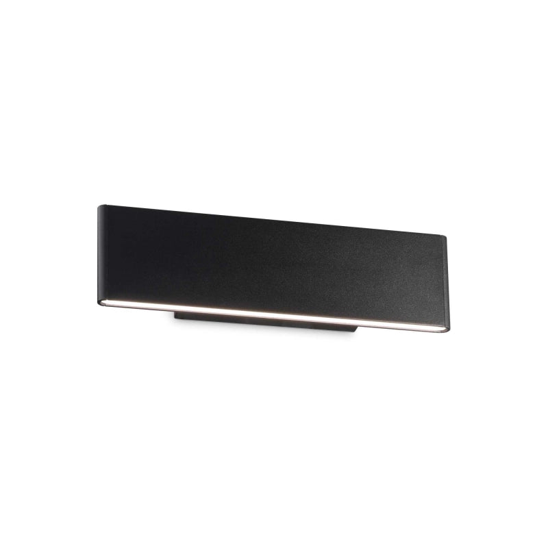 Lampada Da Parete Desk Ap2 Nero Ideal-Lux