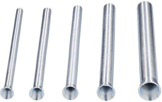 Set di 5 buisbuigere per tubi da 1/4 pollici, 5/16 pollici, 3/8 pollici, 1/2 pollici, 5/8 pollici - Materiale resistente - Attrezzatura per buisbuig