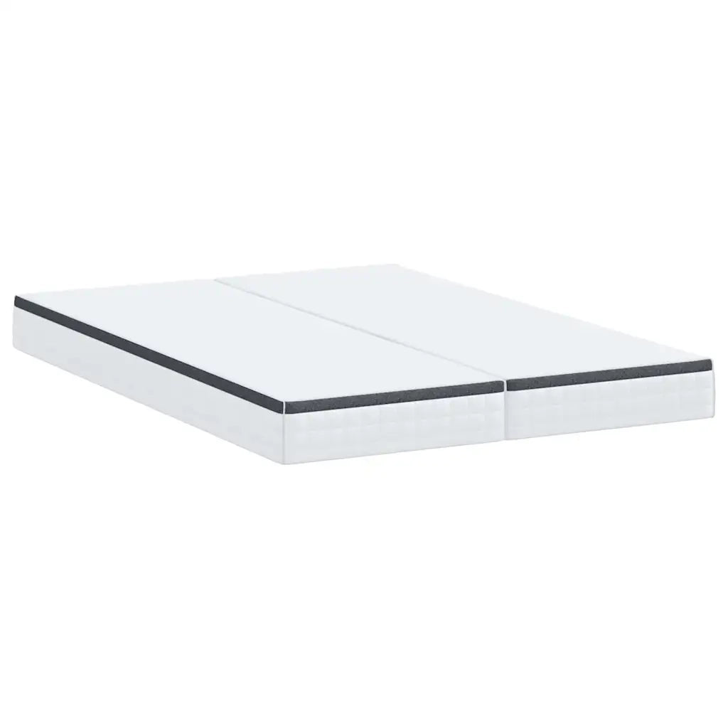 Materasso 2 pcs Bianco e Grigio 80 x 200 cm Molla Bonell 4106444