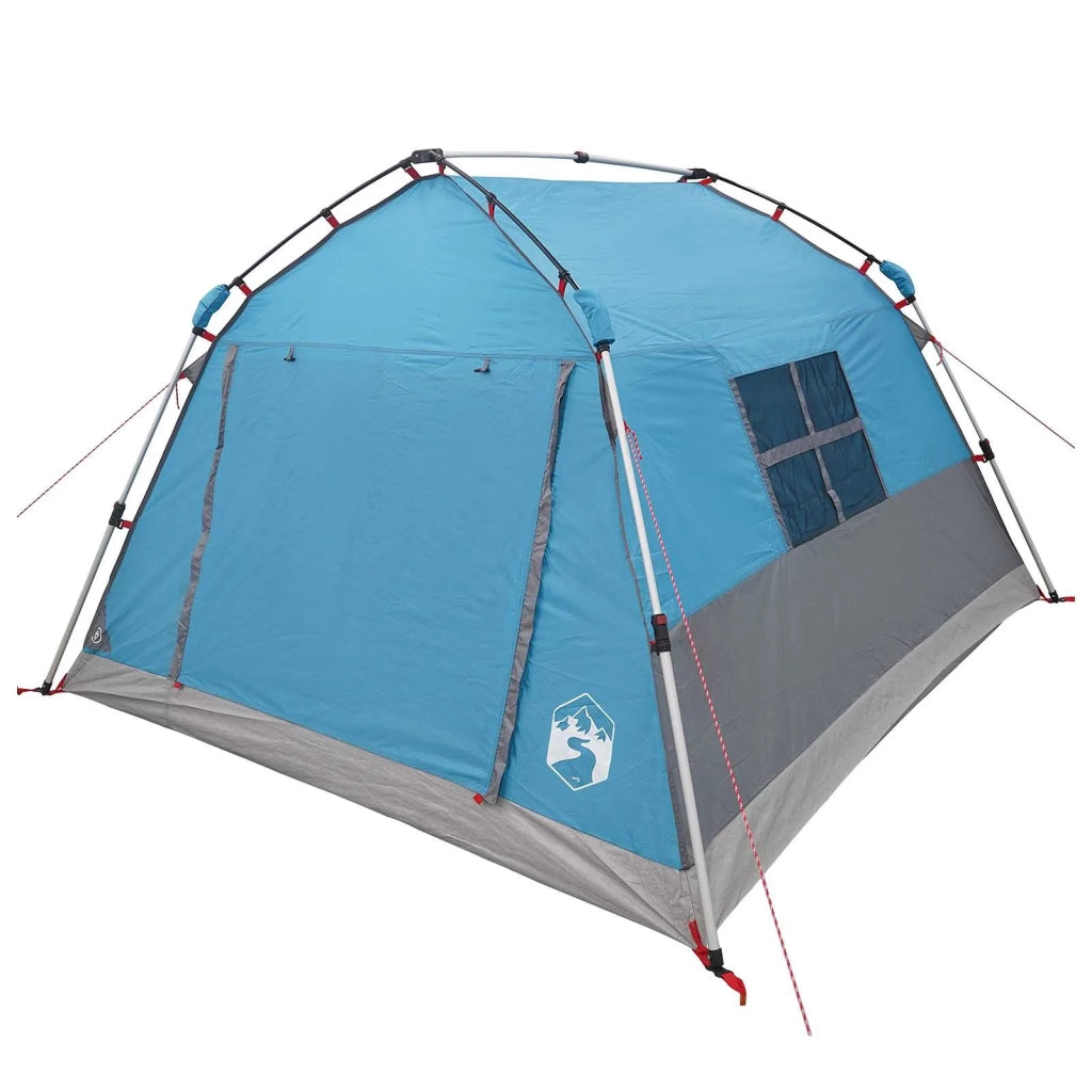 Tenda istantanea resistente all'acqua 3 persona Blu 42042267