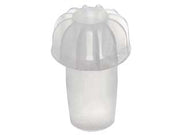 TAPPO LUNGO IN PLASTICA LISCIO- - in conf. da pz.100 - 5 busta