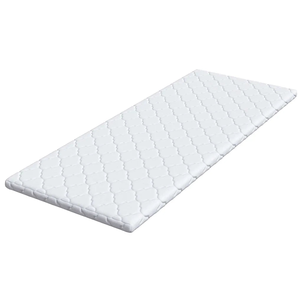 Topper al cocco Bianco 80 x 200 cm Tessuto Jacquard 4106391