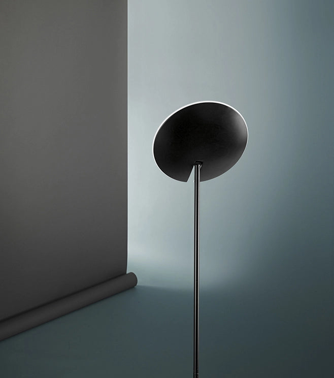 Piantana in metallo verniciato nera Ophelia regolabile a 180° LED 24W 3000K CRI?80 220-240V 1900Lm