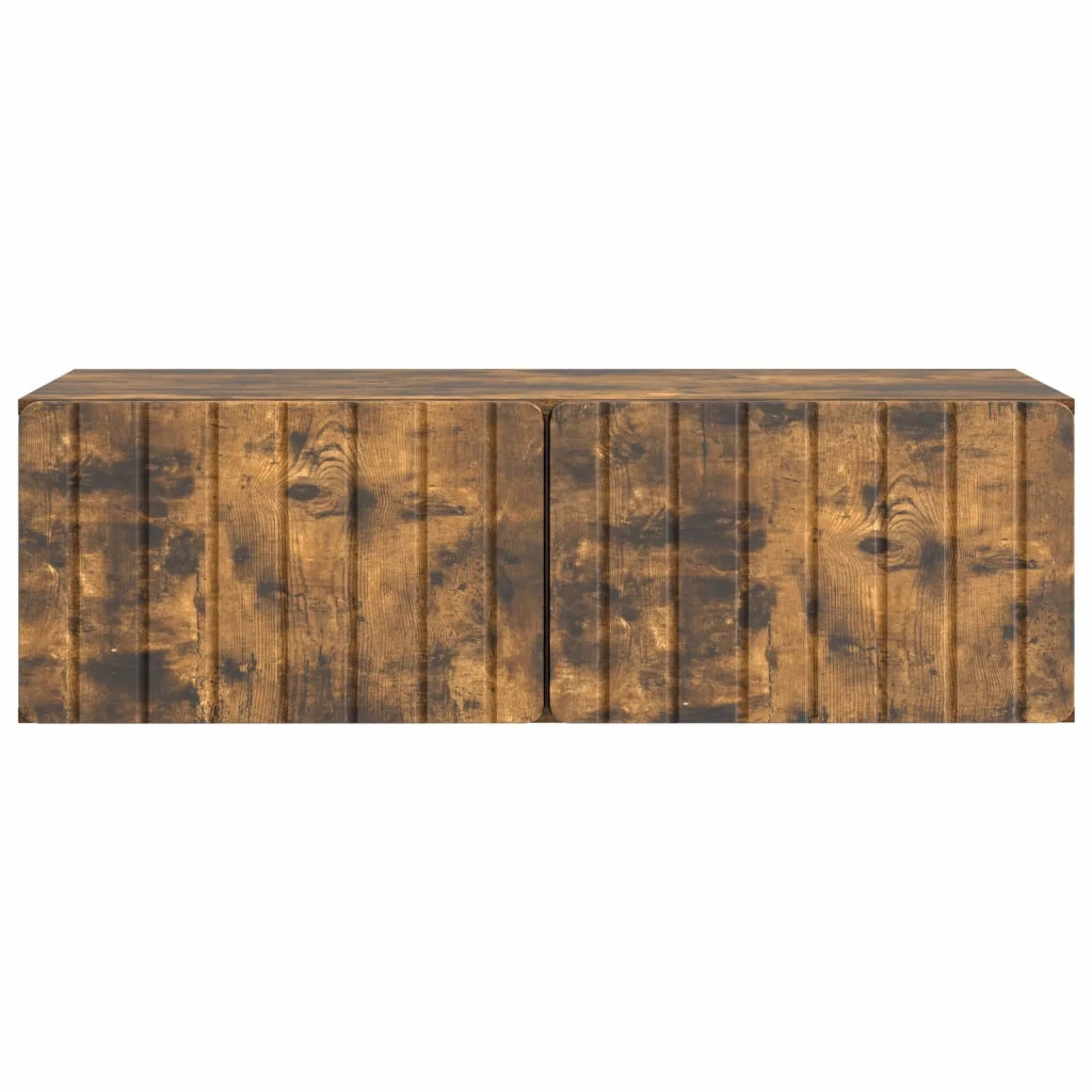 Mobile TV da Muro | Armadietto TV | Mobile Porta TV Rovere Fumo 98 x 41 x 30 cm