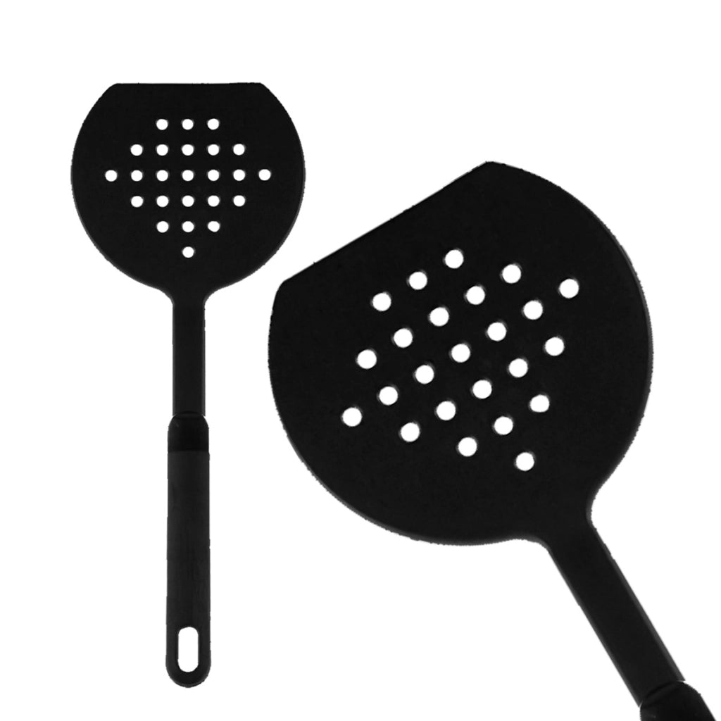 MAURY' S PALETTA PER HAMBURGER IN NYLON DI COLORE NERO