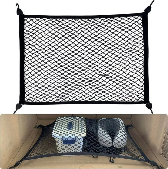 Pannelliera per camper - dotata di 4 forti ganci rinforzati - 1 pezzo - può sostenere la maggior parte delle pannelliere per camper - rete bagagli - diversi materiali di isolamento - accessori di modifica della tasca di carico - 100x80cm