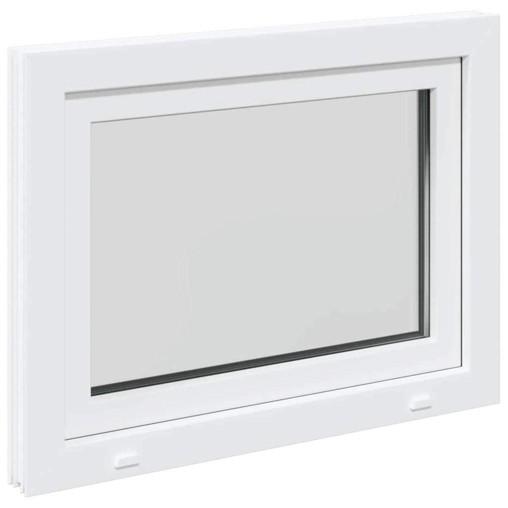 Finestra per Soffitta RISOR Bianco 80 x 50 cm PVC e Vetro 42047197