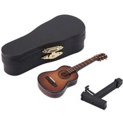 Chitarra Miniatùra - Legno di Alta Qualità - Standard Chitarra - Scatola di Ripostiglio - Manufatto Artigianale - Decorazione per Casa/Ufficio - Chitarra Decorativa