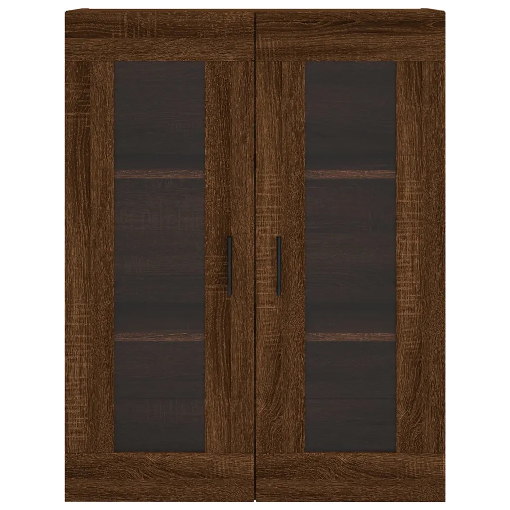 Mobile a Parete Rovere Marrone 69,5x34x90 cm 828499