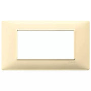 VIMAR PLANA - PLACCA 4M CREMA