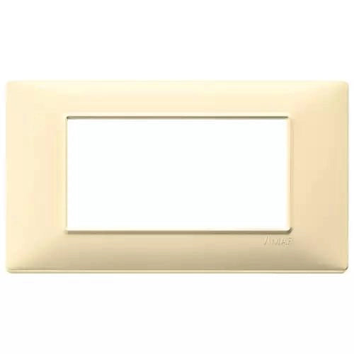 VIMAR PLANA - PLACCA 4M CREMA