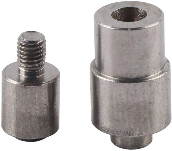 Puntatore a occhielli Manuale - Kit di Occhielli - Impugnatura in Acciaio di Alta Qualità - Facile da Utilizzare - Ideale per Progetti di Fai da Te