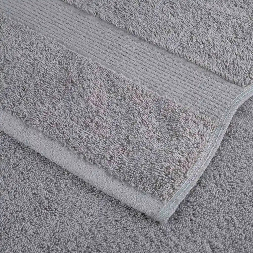 Asciugamano per Ospiti SOLUND 10 pcs Grigio 15 x 21 cm 550 gsm 137298