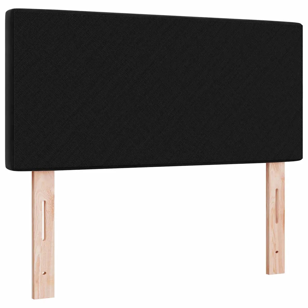 Testiera | Testata LED con strisce LED con Testiera | Testata Nero 90 cm Velluto