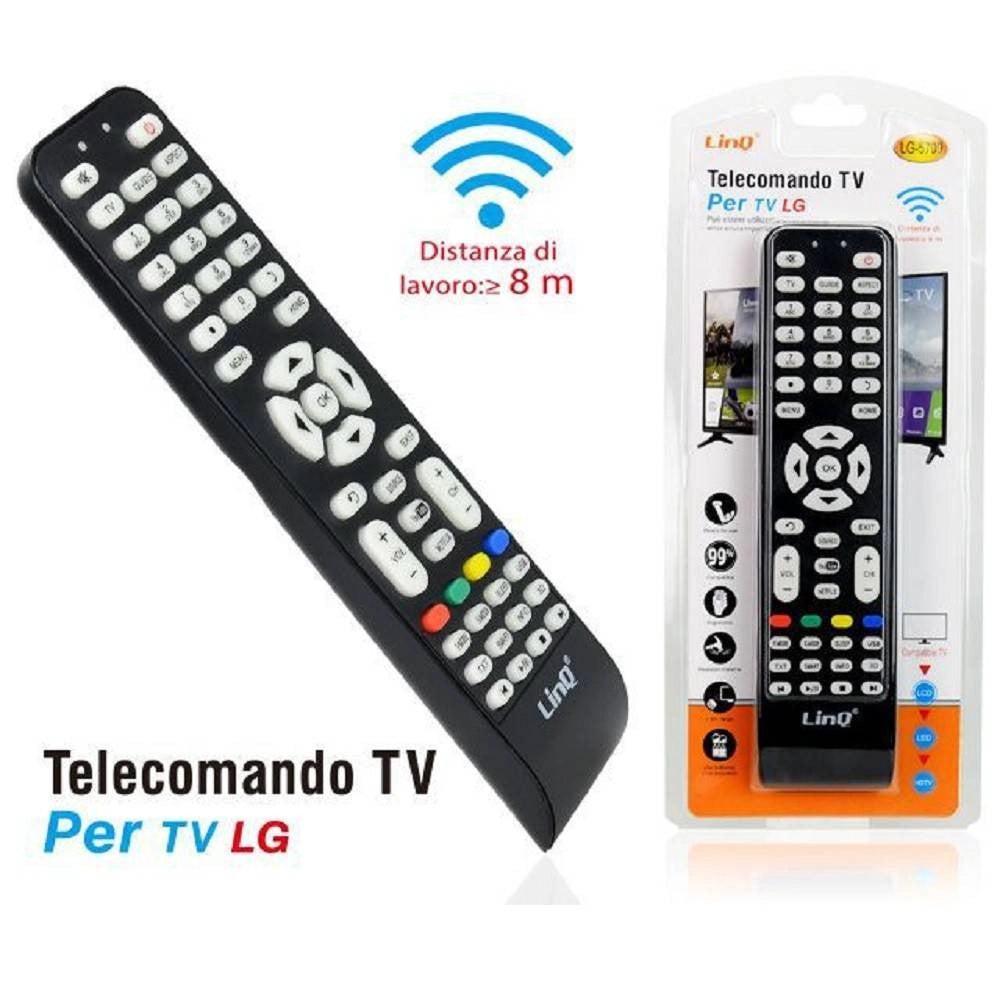 Trade Shop - Telecomando Universale Per Tv Lg Universal Remote Control Lg-5709 Sostitutivo -