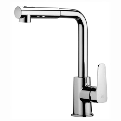 MISCELATORE MONOC. LAVELLO CON DOCCIA ESTRAIBILE LINEA SLY- Cromo- PAFFO- pezzi 1