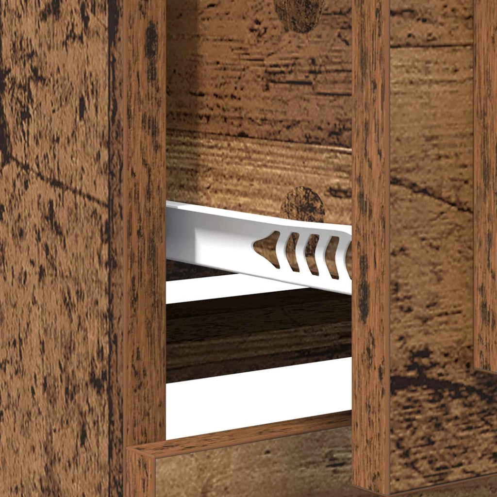 Sideboards con cassetto 3 pcs Legno antico 210 x 35,5 x 67,5 cm 3402647