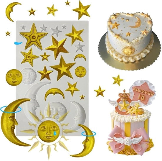 Forma di Cottura in Silicone - Rameificabile - 19,6 cm x 12,2 cm - Facile da Pulire