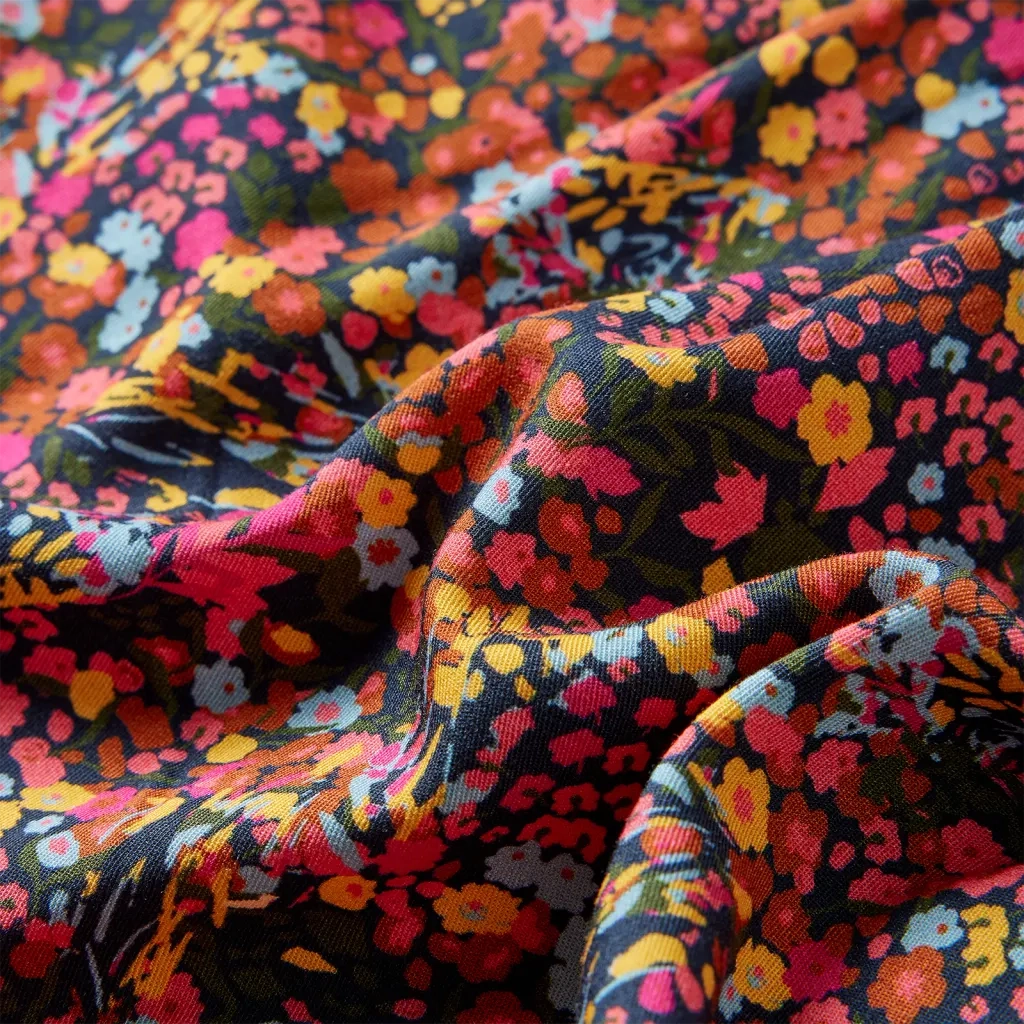 Abito da Bambina a Maniche Lunghe Multicolore 104 14903
