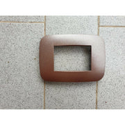 Trade Shop - Placca Placchetta Placchette Compatibili Per Serie Axolute Bticino Colorate Fori - Rame -7 Fori     -