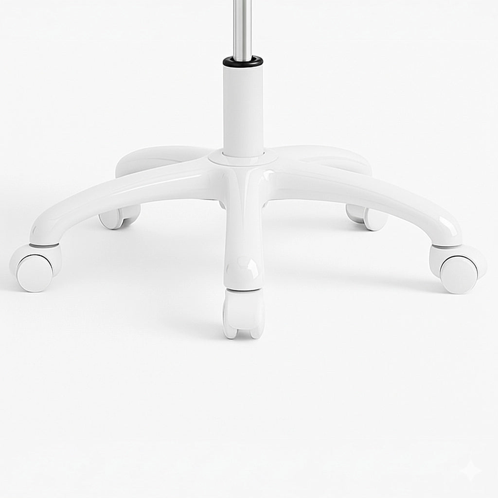 Sedia da ufficio ergonomica girevole bianca - Happy - SU08HAPP