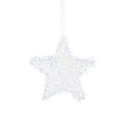 Stella decorativa iridescente  25 cm