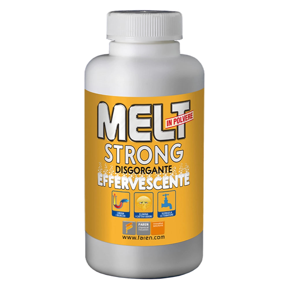 12pz disgorgante effervescente in polvere 'melt strong' gr 600 cod:ferx.9063430nlm