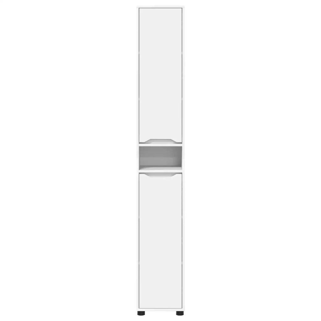 Mobile da Bagno Bianco 30,5 x 30 x 195 cm Legno multistrato 888757
