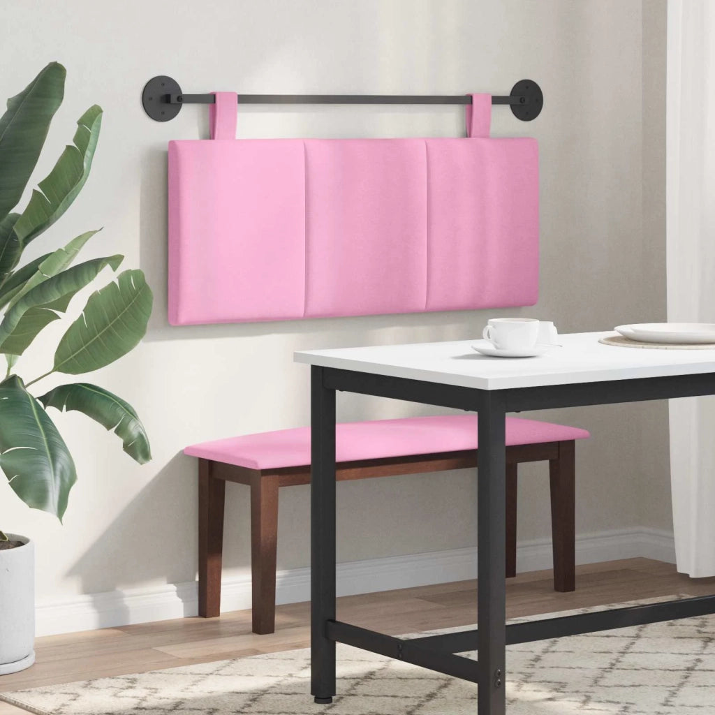 Testiera | Testata sospesa Rosa Tessuto