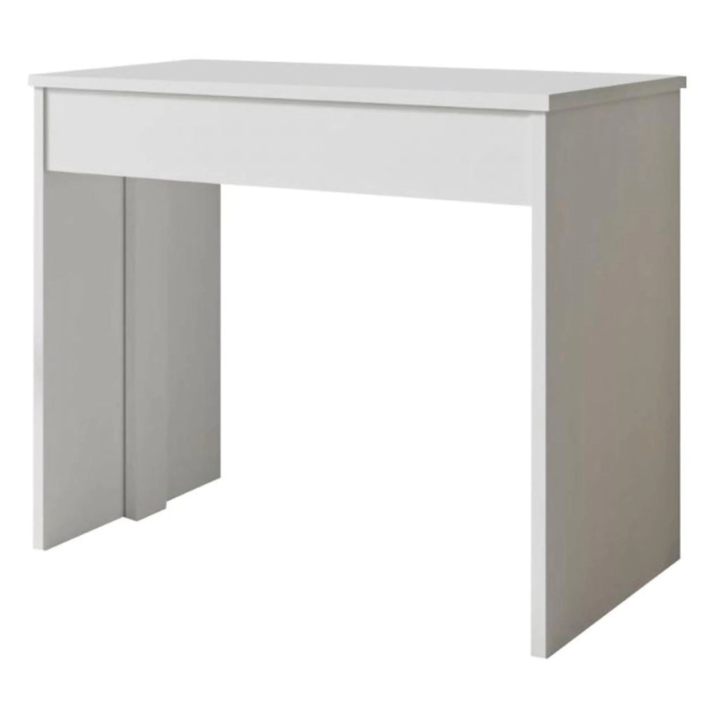 Luisago, Consolle Allungabile 12 Posti, 302x75x90h cm Bianco