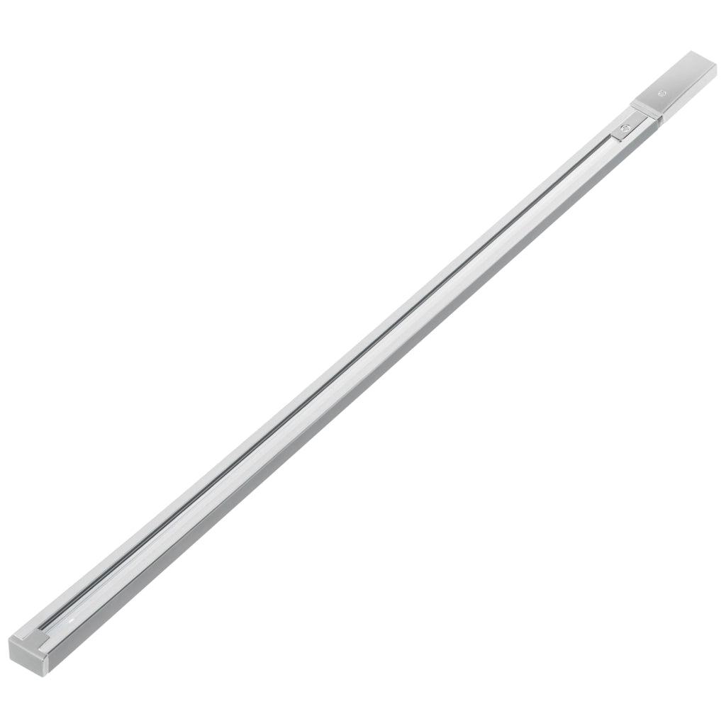 Binario monofase 1m bianco in alluminio Polux 321824