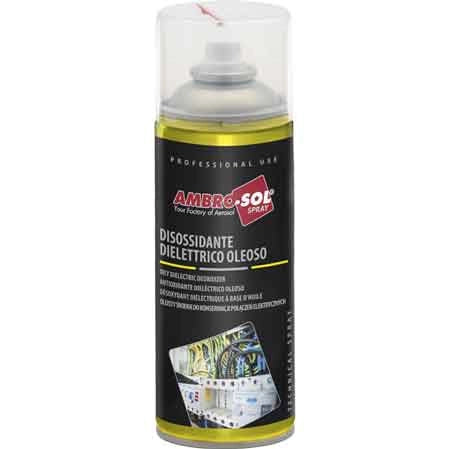 DISOSSIDANTE OLEOSO PER CONTATTI ELETTRICI 400 ml - AMBROSOL