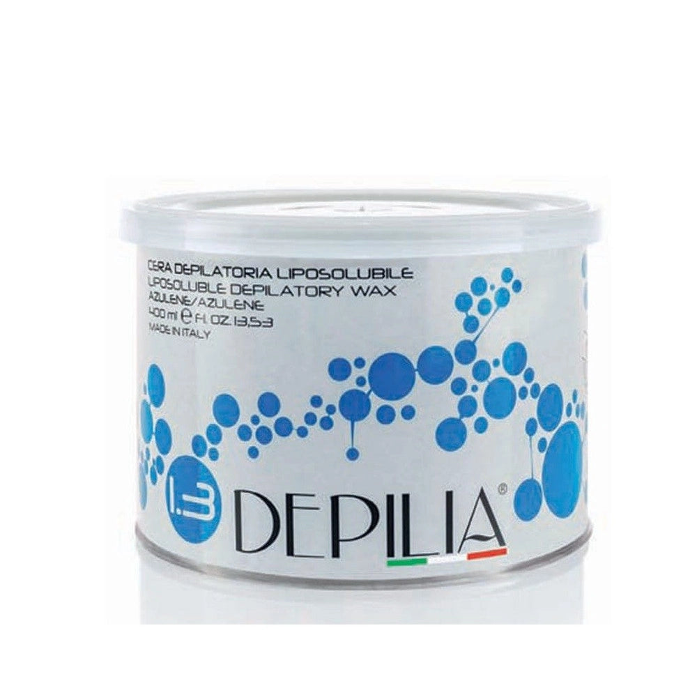 Trade Shop - Barattolo Cera Depilatoria Liposolubile Azulene 1.3 400 Ml Depilazione Ceretta -