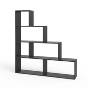 Vicco Scaffale per scale Nero 163 x 155 cm