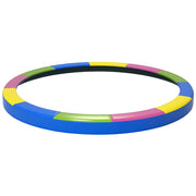 Copertura Tappeto Elastico ?366x30 cm Pieghevole e Portatile, in Plastica, PE e Schiuma, Multicolore