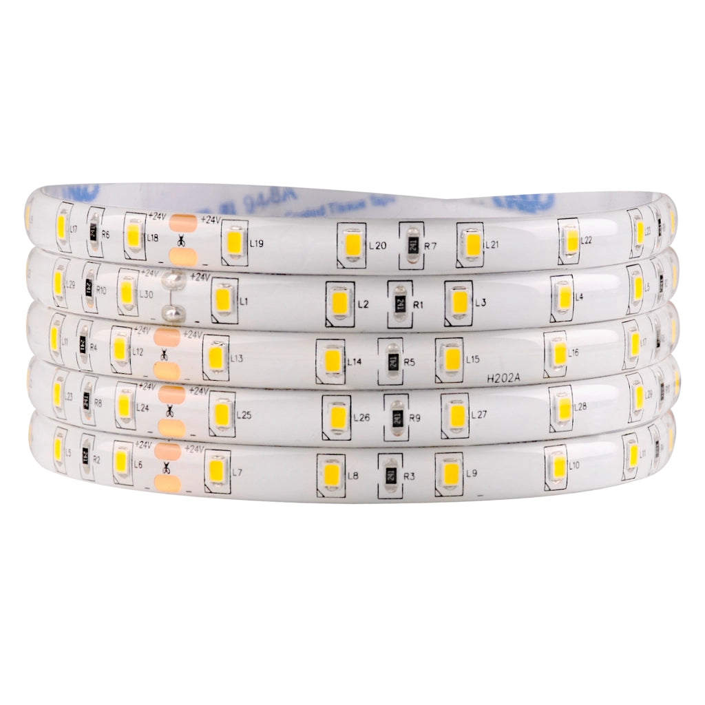 Kit striscia LED 2m 24V IP65 4000K con alimentatore ON/OFF
