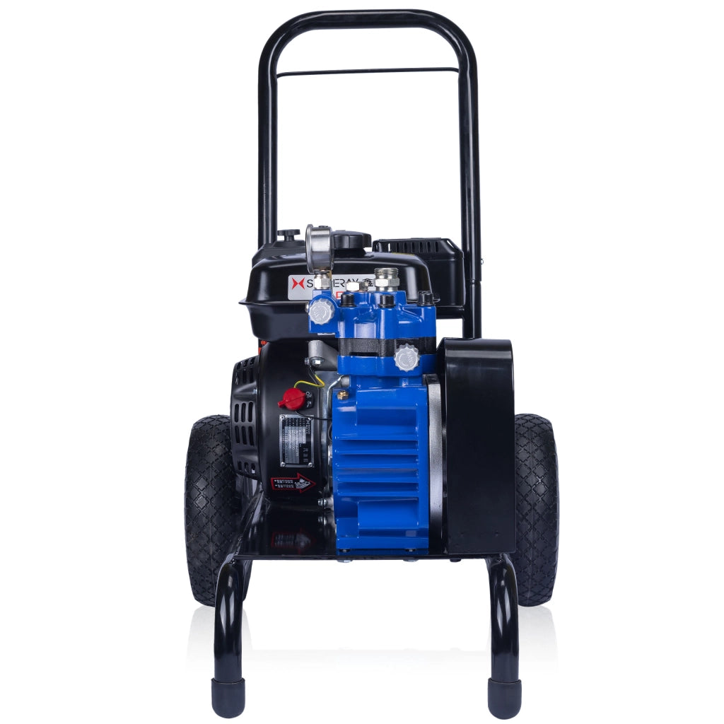 Pompa a Membrana Rosfix Blue Strong Hurricane 1690 BSH01 – 6.5HP 22MPA 18L/min | Acciaio Inox, Motore Benzina