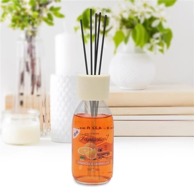 FANTASTICO DIFFUSORE PER AMBIENTE ARANCIA E CANNELLA DA 125 ML