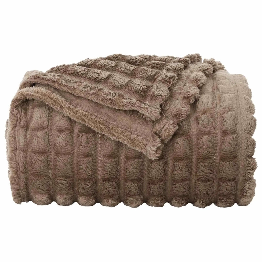 Coperta Cammello 150 x 130 cm Panno 42016913