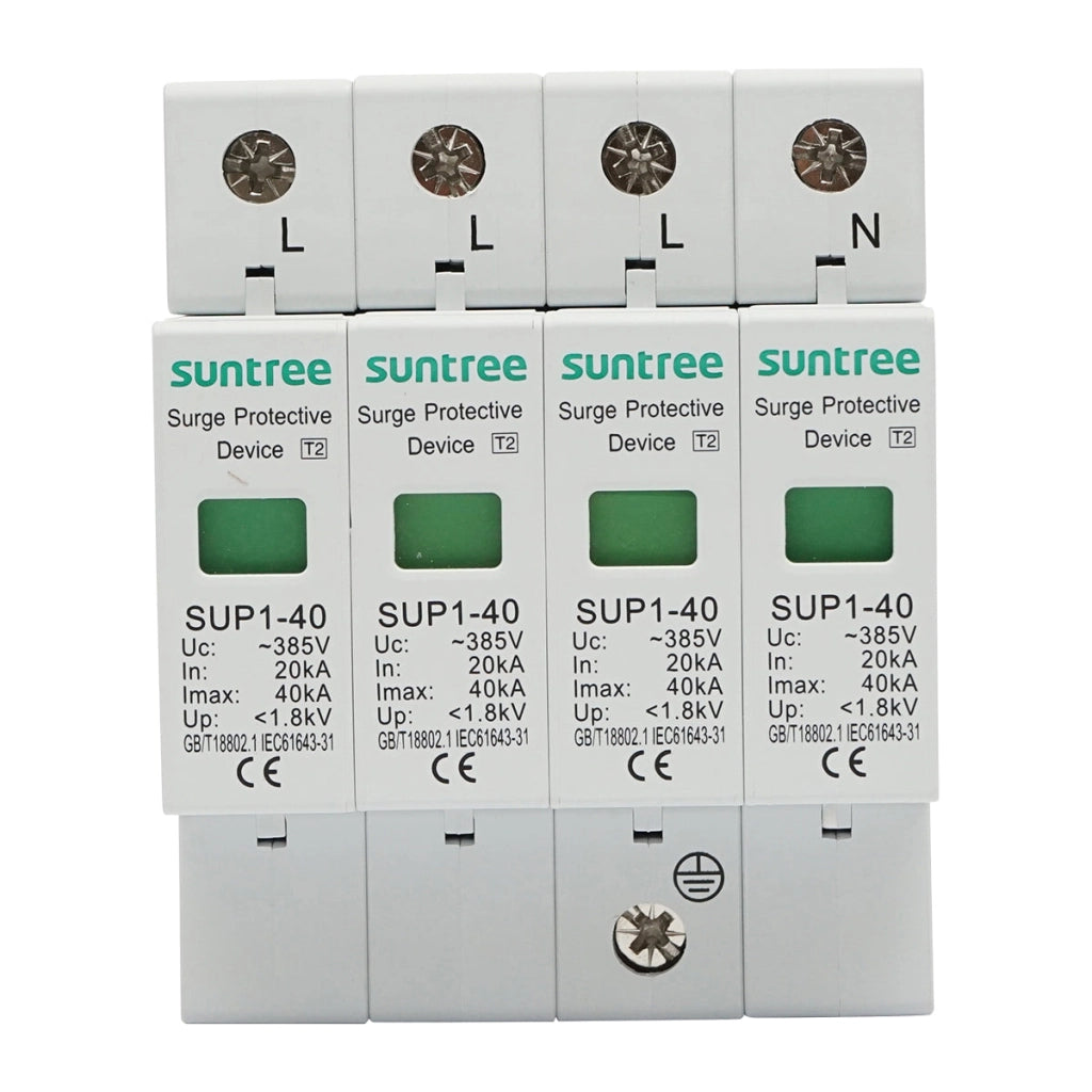 Scaricatore di sovratensione con segnalazione 4P ACSPD 380VDC, 2040KA Suntree