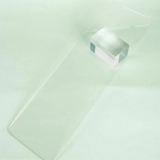 Pannello di Rilevamento dei Capelli in Plastica Translucida per Balayage e Colorazione - Spazzola a Foil Curva per Risalti Capelli e Balayage - Tavola di Colorazione dei Capelli per l'Uso in Casa e in Salone