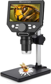 Microscopio Digitale con Camera - Compatibile con Smartphone - Elettrico