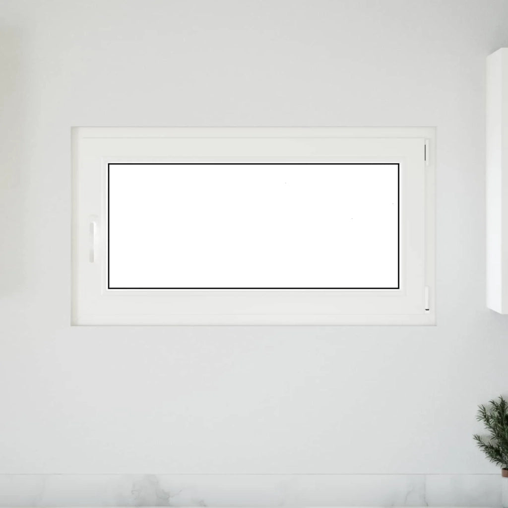 Finestra per Soffitta RISOR Bianco 110 x 70 cm PVC e Vetro 42047259