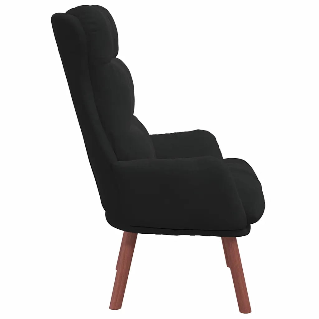 poltrona Nero 69 x 74 x 93 cm Velluto 42001840