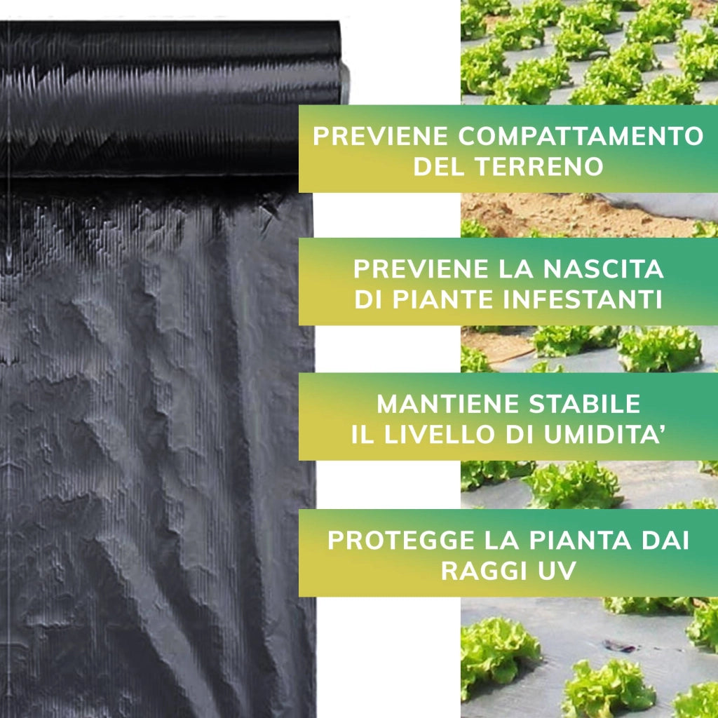 TELO PACCIAMATURA PASSO 30 EBAY 80 cm/50 mt