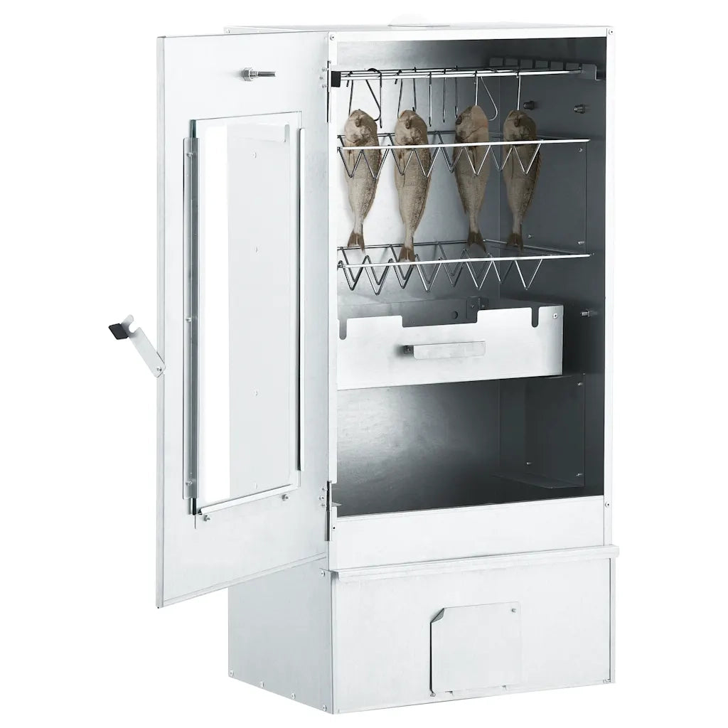 Forno Affumicatore BBQ Generatore Fumo Freddo Acciaio Zincato CFW4988861