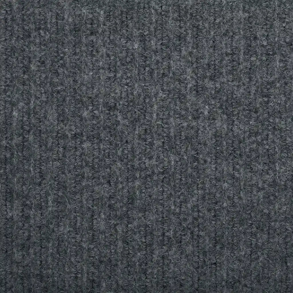Runner in Moquette Grigio 80 x 400 cm Tessuto 42011419