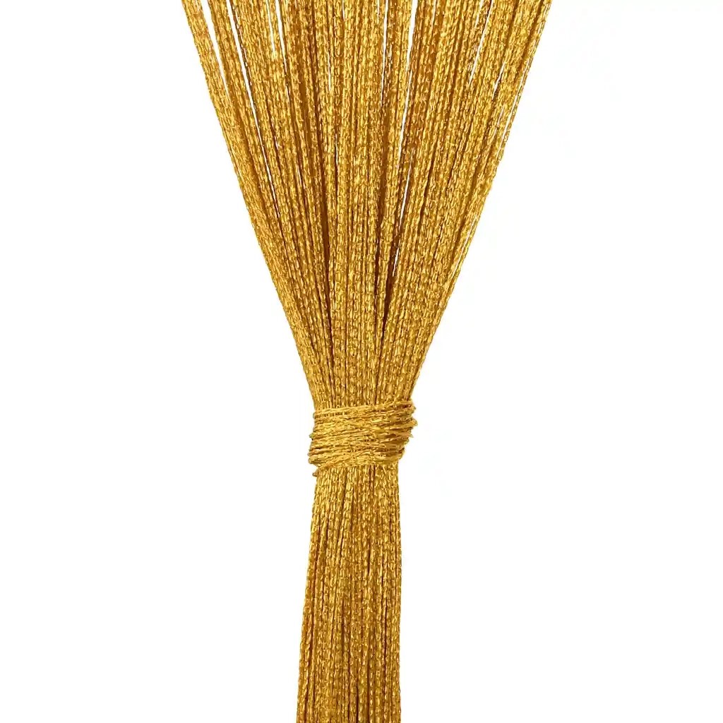 Tende a Filo 2 pz Oro 100x250 cm